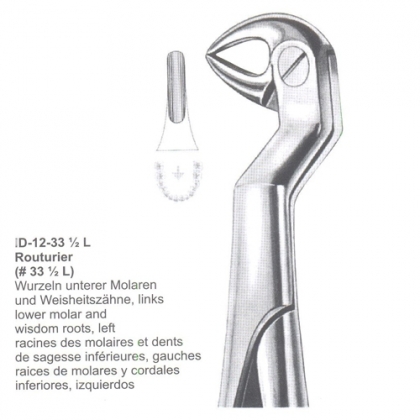 WISDOM EXTRACTING FORCEPS