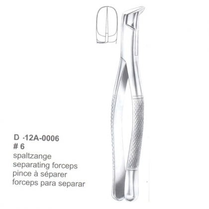 EXTRACTING FORCEPS (American Pattern)
