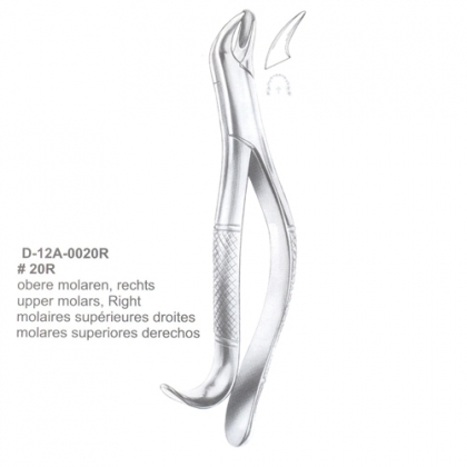 EXTRACTING FORCEPS (American Pattern)